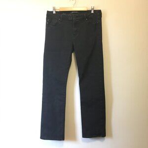 Liverpool Jeans Company Black Straight Leg Jeans - High Rise Slim - Size 30